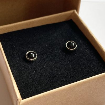 Black Onyx Studs