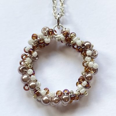 Golden glow pendant
