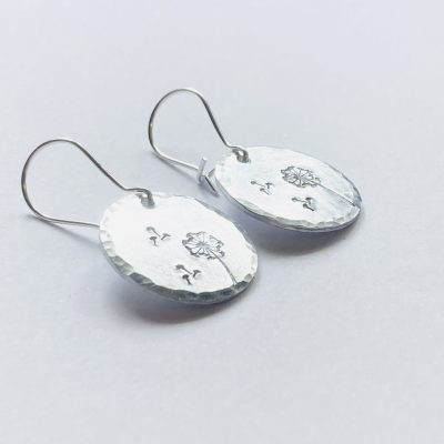 Dandelion Clock Earrings