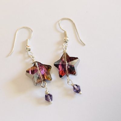 STAR DROP EARRINGS