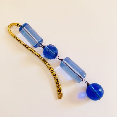 BLUE & GOLD BOOKMARK