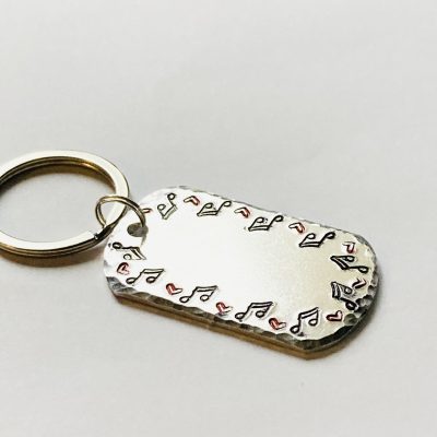 MUSIC LOVER KEY RING